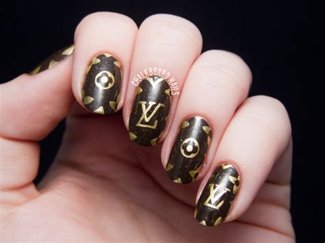 louis vuitton nail art